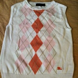 Toddler girl Burberry vest.